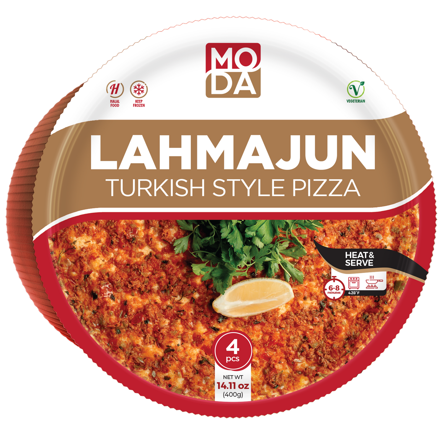 Moda Lahmacun Vegan 400G