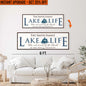 Upgrade Your 48x16 Inches Canvas 'Lake Life' To 60x20 Inches Canvas