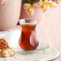 Lav Tea Glass 6 Pc