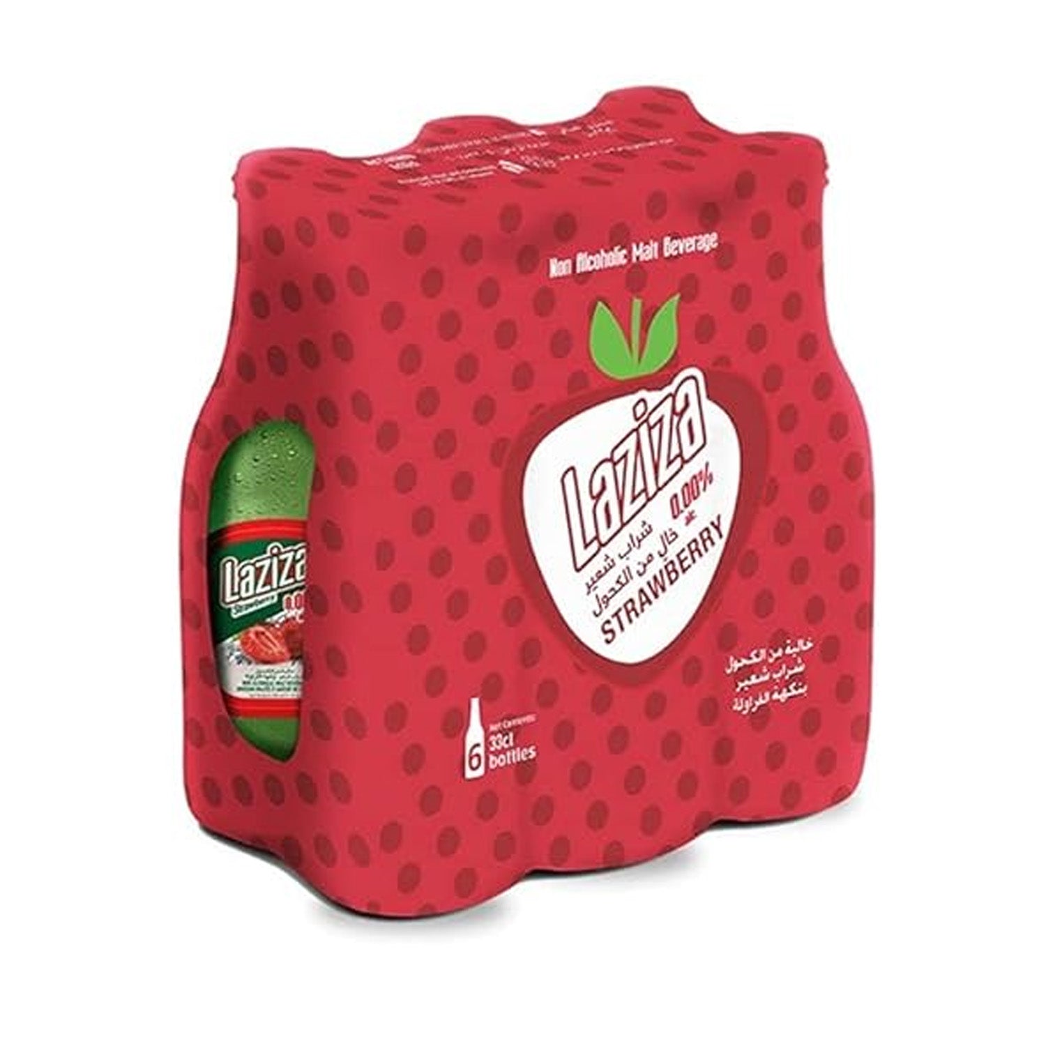 Laziza Maltdrink Strwbr6*330Ml