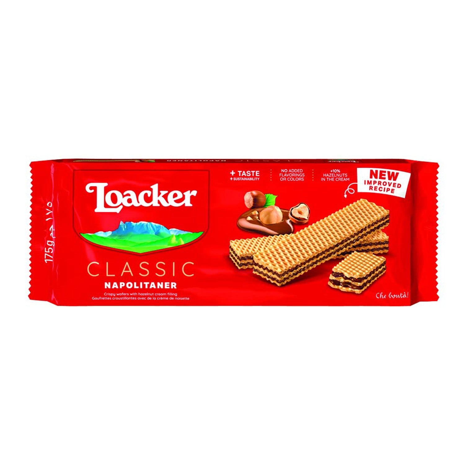 Loacker Hazelnut Wafers 175G