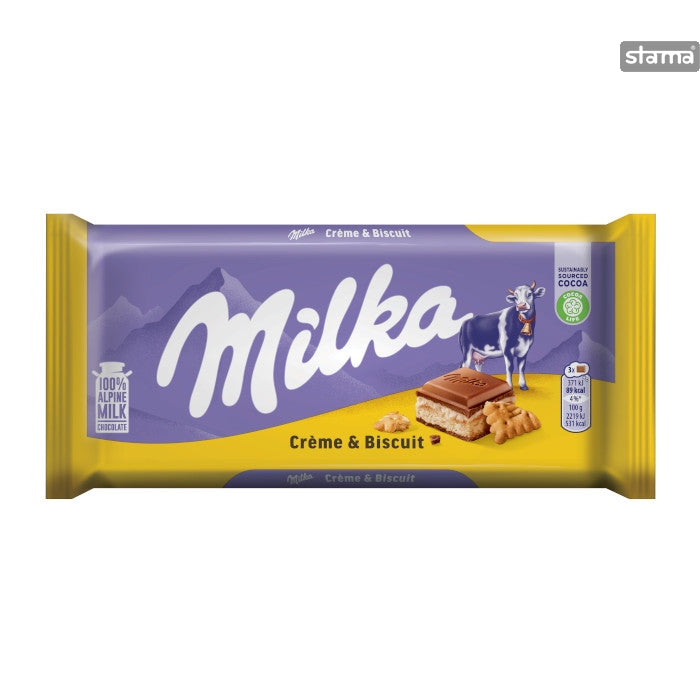 Milka Cream Biscuit 100G