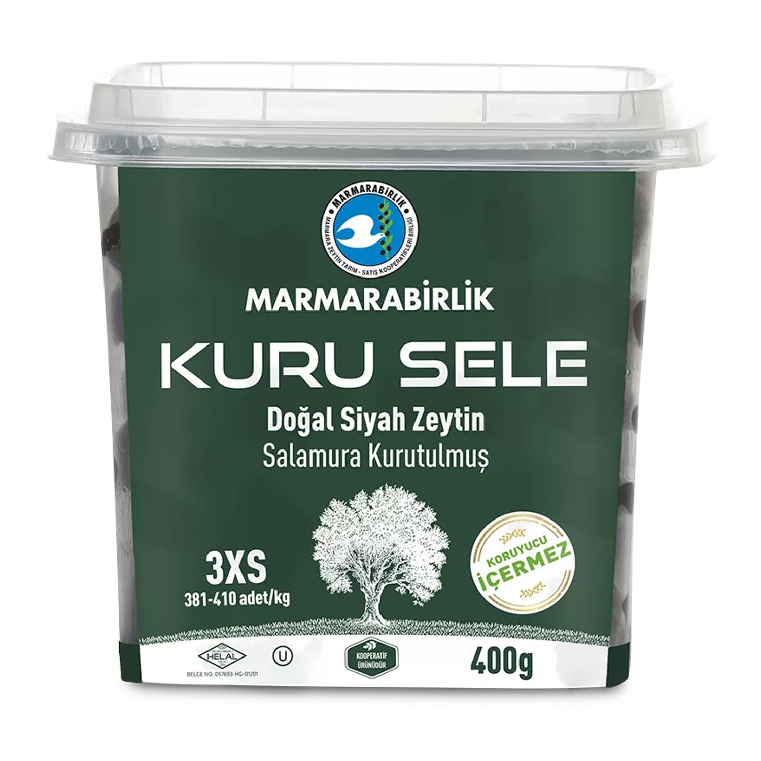 Marmarabirlik Gemlik Kurusele 3XS 400G