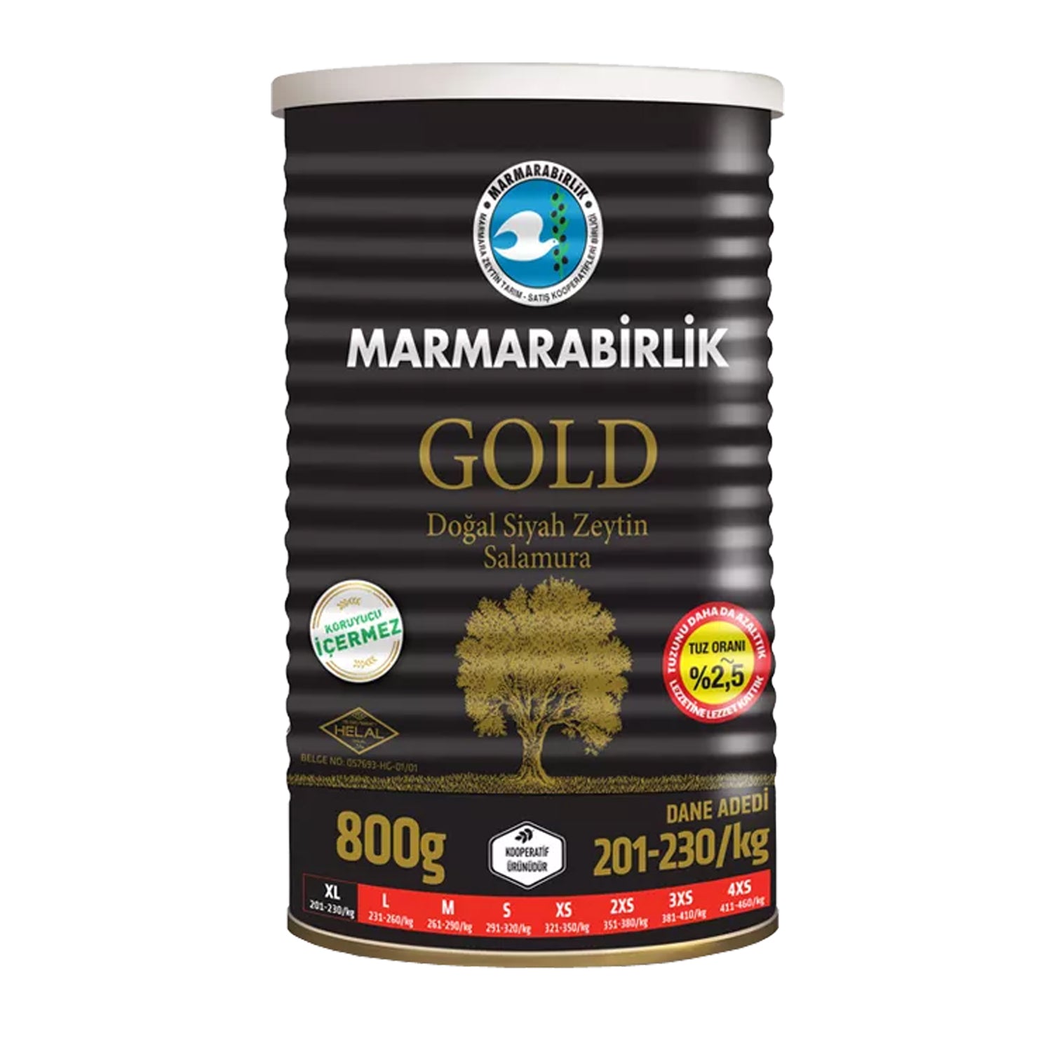 Marmarabirlik Gold 800 G Can
