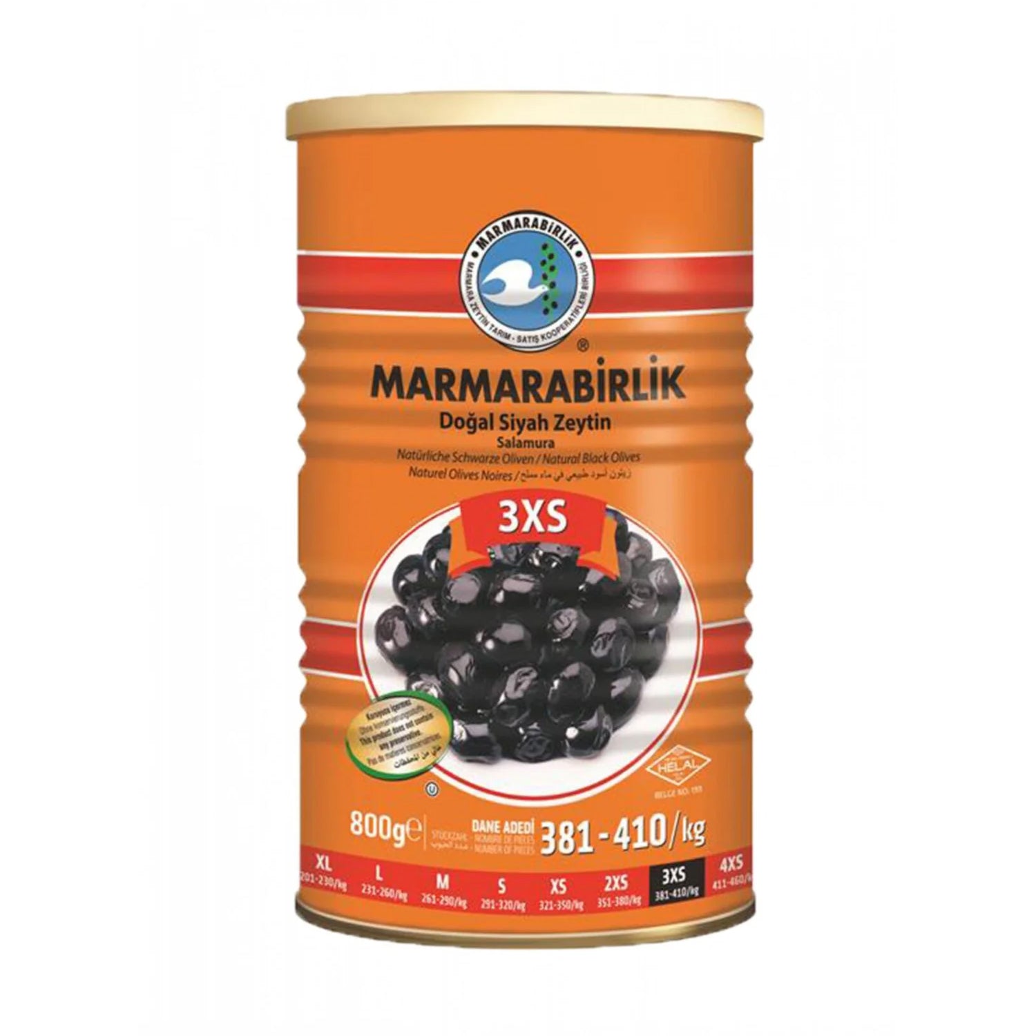 Marmarabirlik Luks 800G Konserve