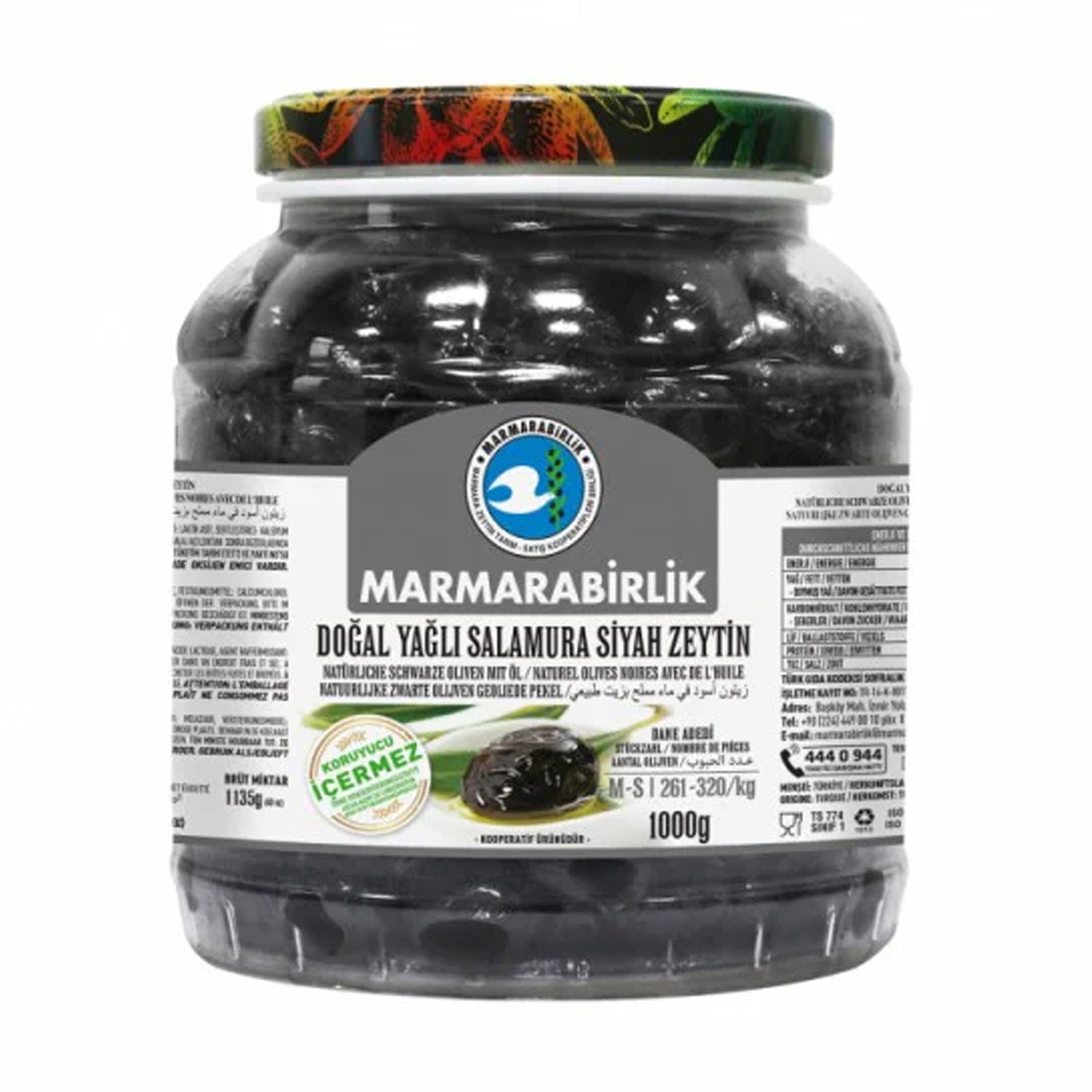 Marmarabirlik Zeytin MS 1000G