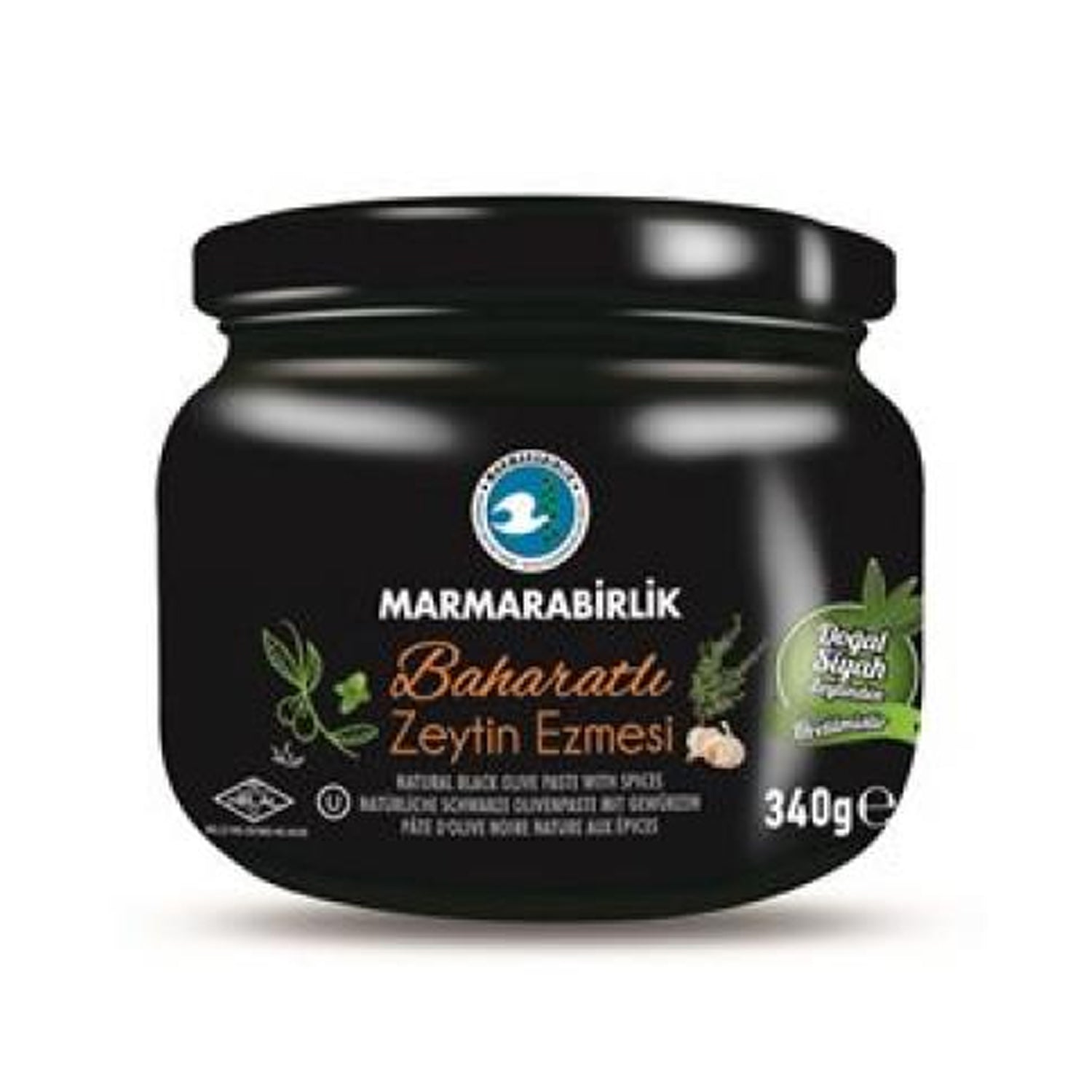 Marmarabirlik Zeytin Ezmesi Baharatlı 340G