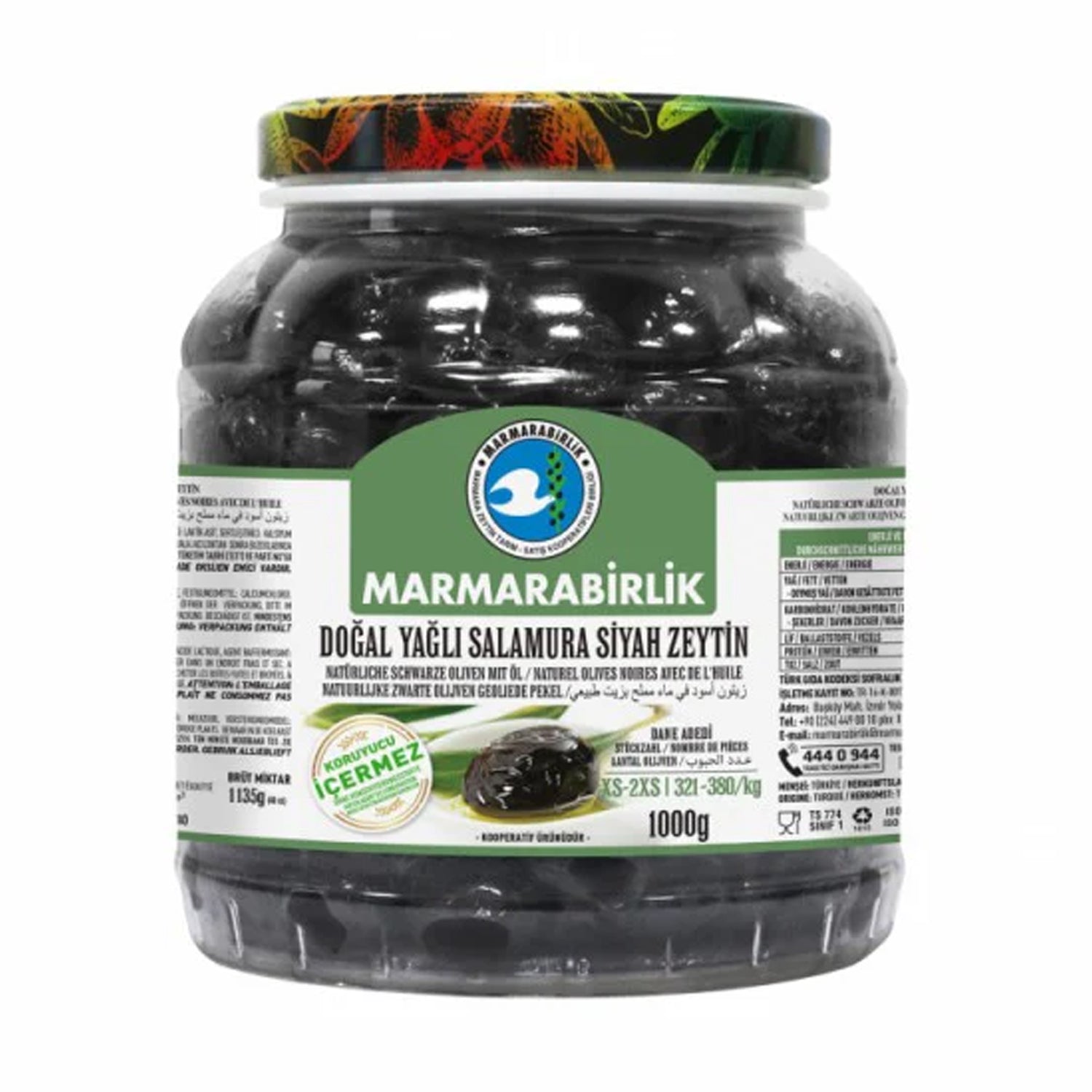 Marmarabirlik Olive Xs-2Xs 1000G