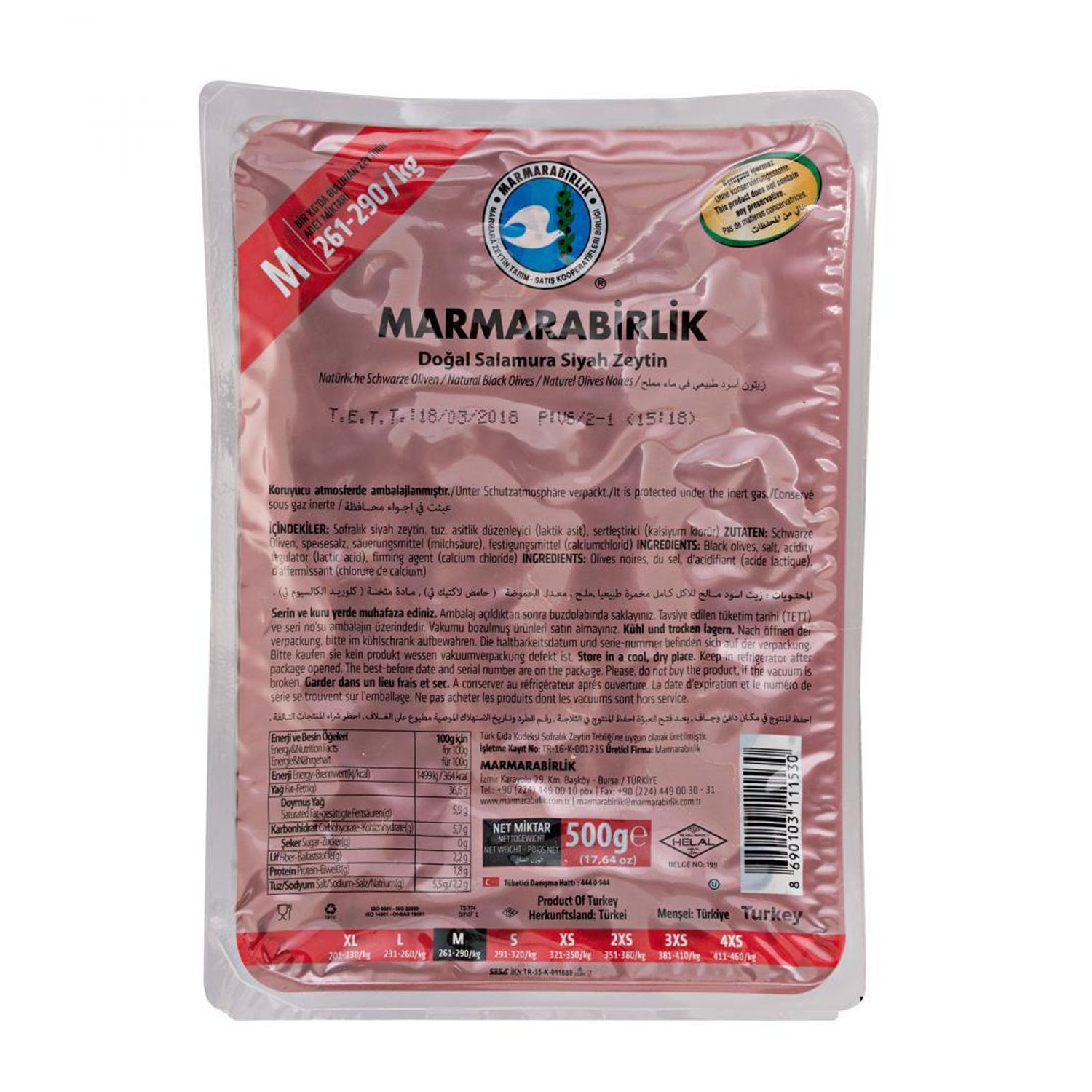 Marmarabirlik Süper M 500G-Paket