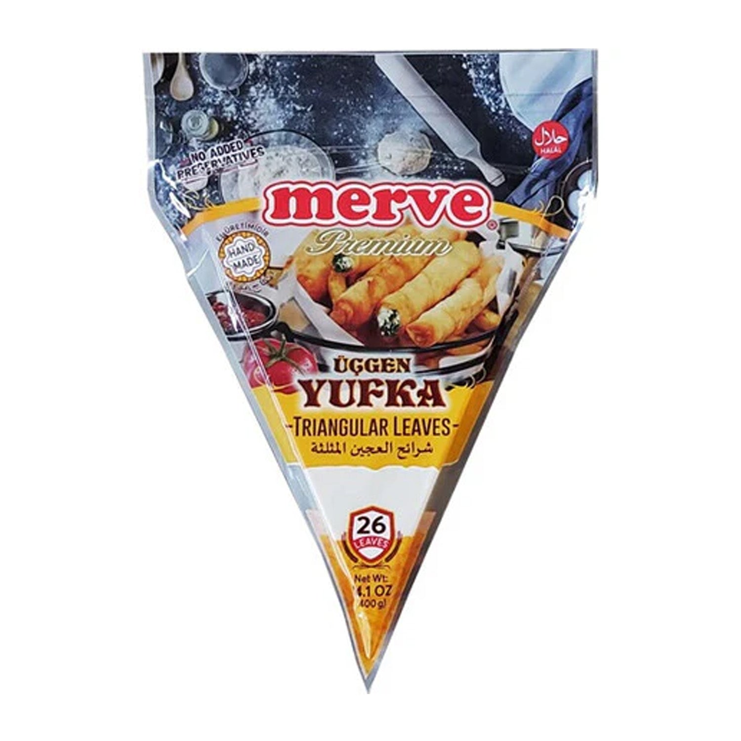 Merve Ucgen Yufka 16 Pcs-400G