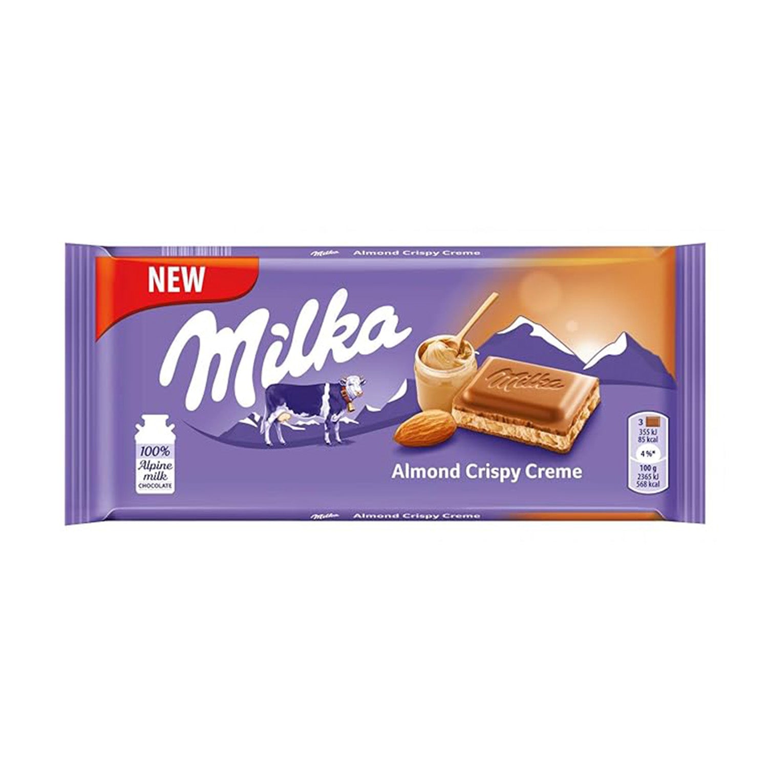 Milka Almond Crispy 100G