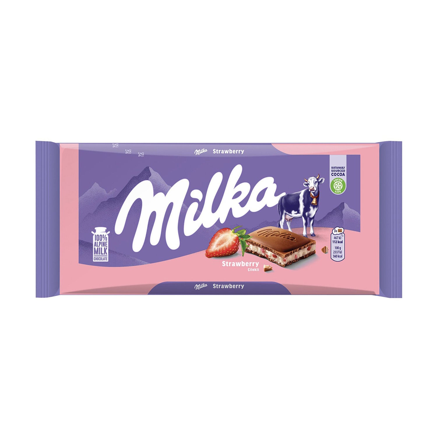 Milka Strawberry 100 G