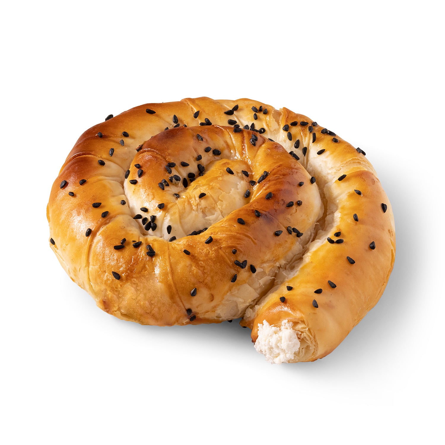 Moda Mom's Borek, Mini Spiral Pie with White Cheese, 5.3oz (150g), 60Pcs