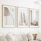 Natural Tones Boho Minimalist Wall Decor. Pampas Grass