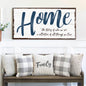 Home The Story of Who We Are Family Sign II