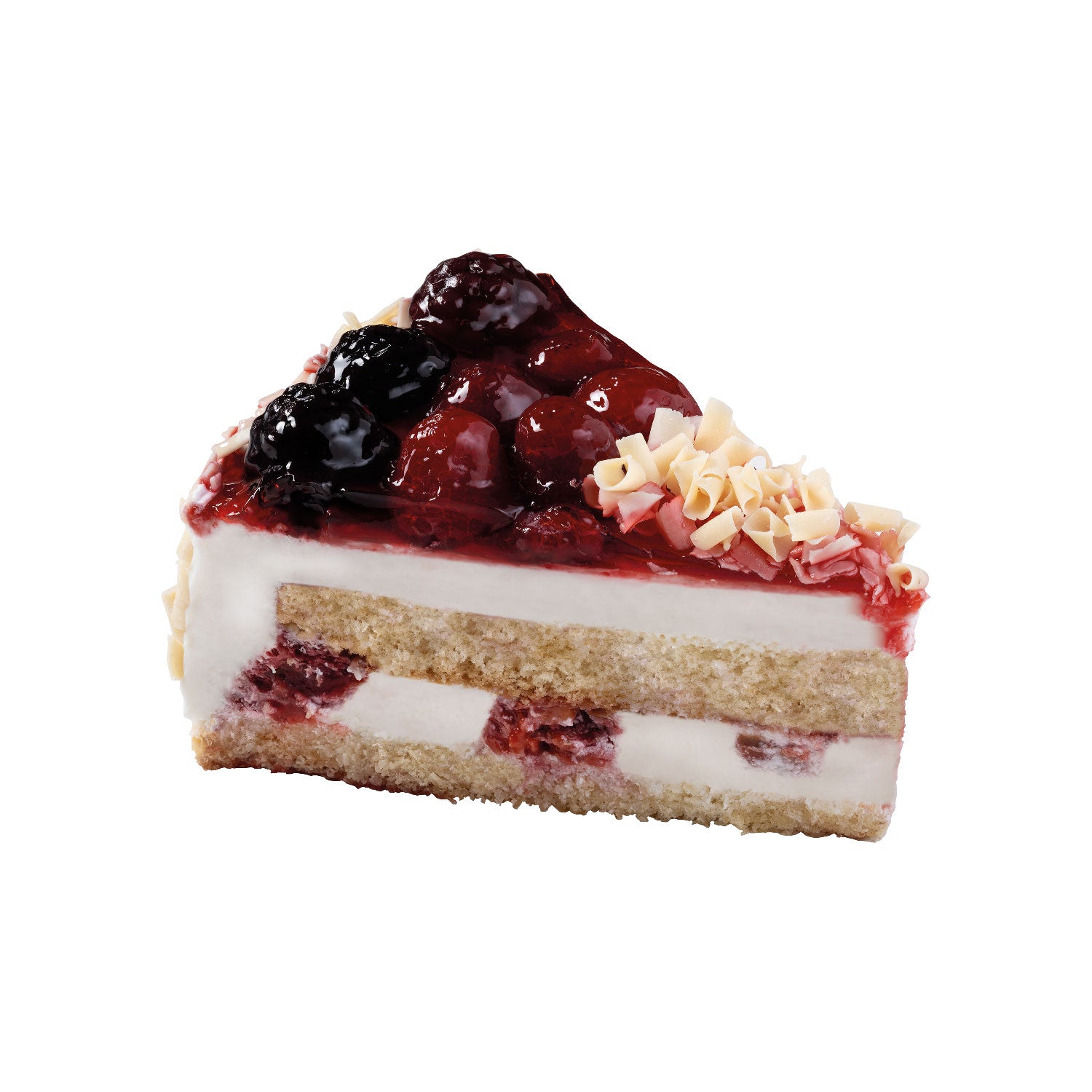 Moda Cake, Forest Fruits, Pre-Sliced (9"), 12pcs x 110g = 2.9lbs (1320g)