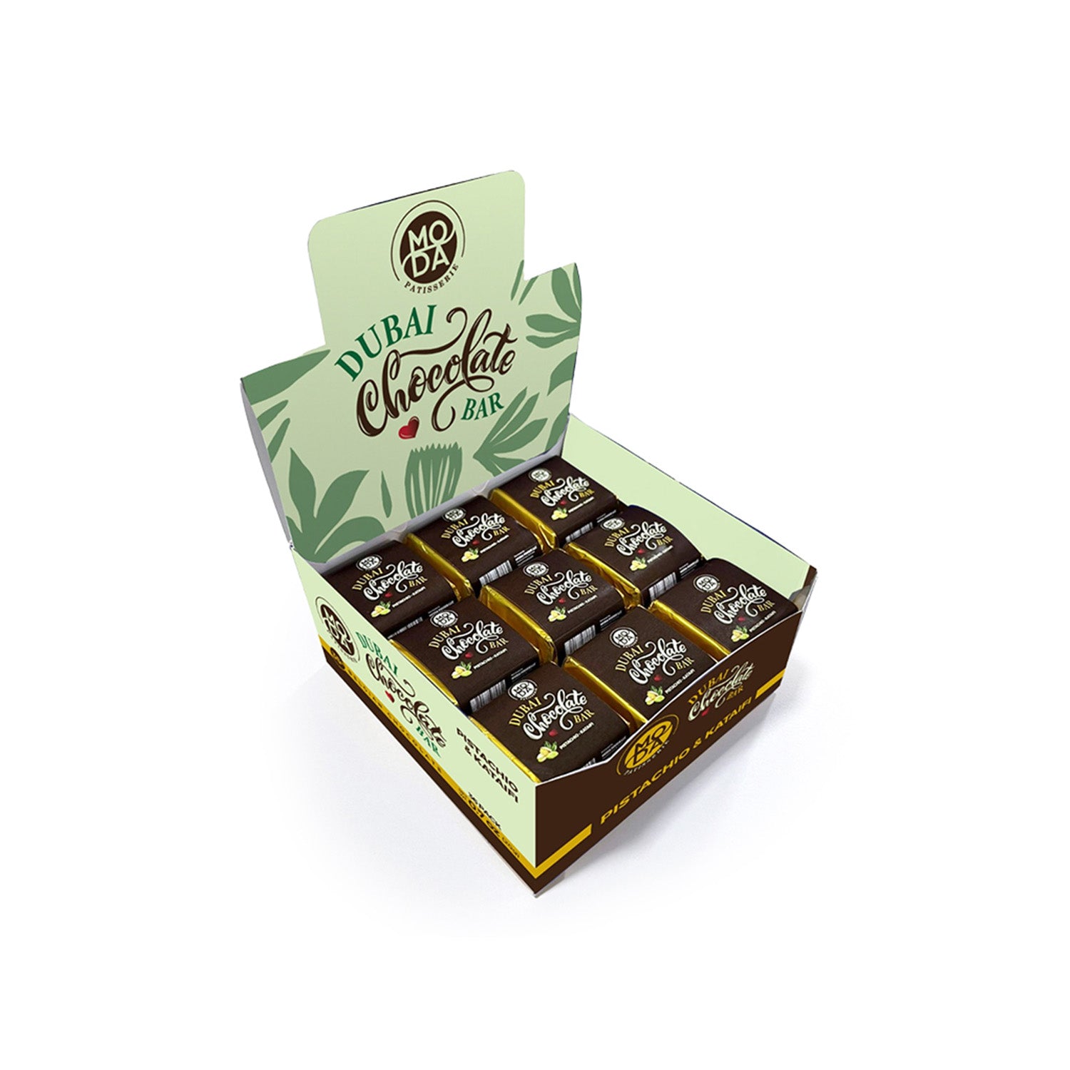 Moda Dubai Chocolate Small Bar 0.7oz (20G)