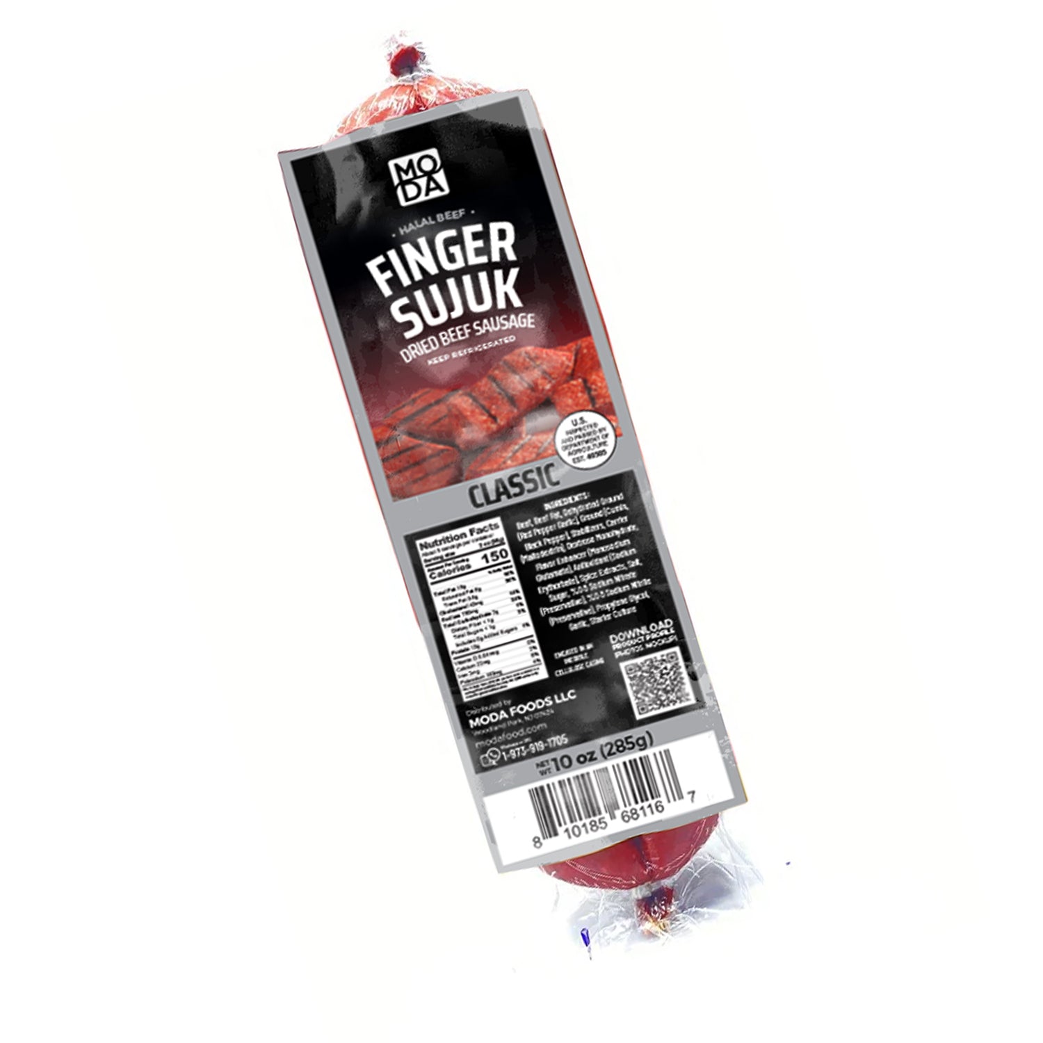 Moda Deli, Sujuk, Stick, Classic, 10oz (285g)