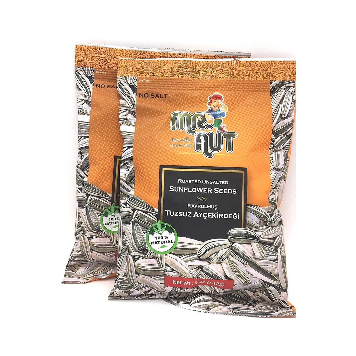 Mr.Nut Sunlower Seed Unsalted 142G