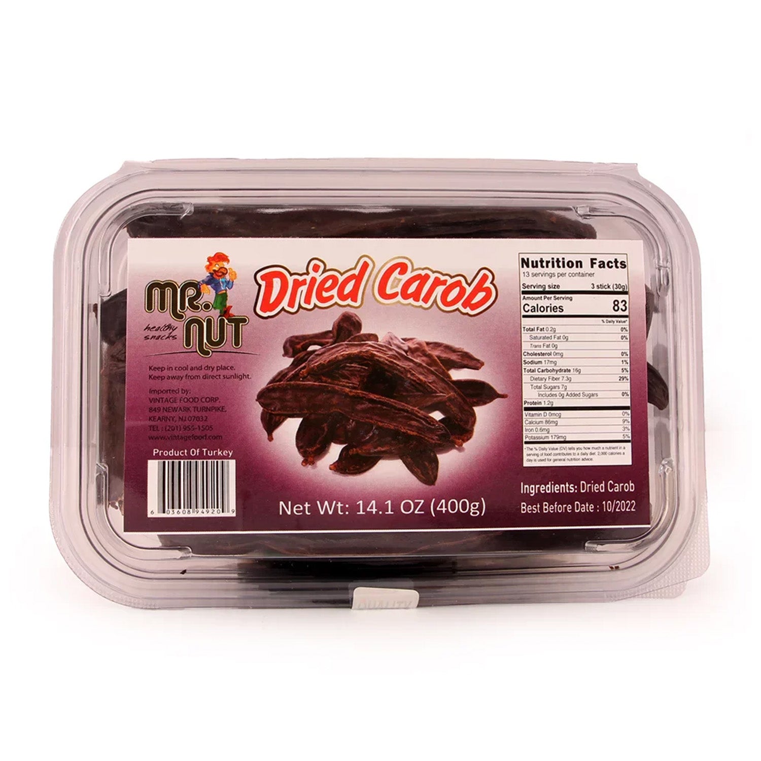 Mr.Nut Carob Dried 400G