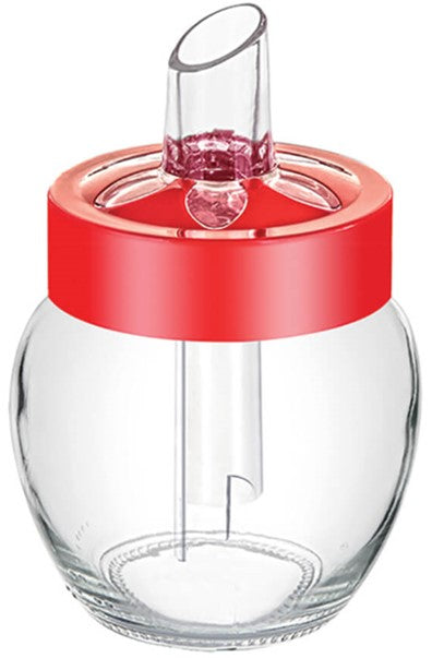 Glass Daisy Sugar Dispenser 0.21L