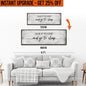 Upgrade Your 12x36 Inches (Style 2) 'GIVE IT TO GOD AND GO TO SLEEP CLASSIC'  Canvas To 16x48 Inches