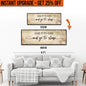 Upgrade Your 12x36 Inches (Style 3) 'GIVE IT TO GOD AND GO TO SLEEP CLASSIC' Canvas To 16x48 Inches