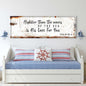 Psalm 93:4 - Mightier Than The Waves Is His Love Rustic Sign