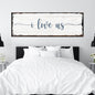 I Love Us Sign