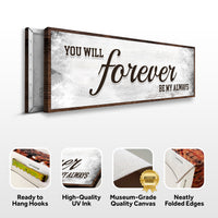 You Will Forever Be My Always Sign II
