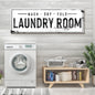Laundry Room Wash Dry Fold Sign