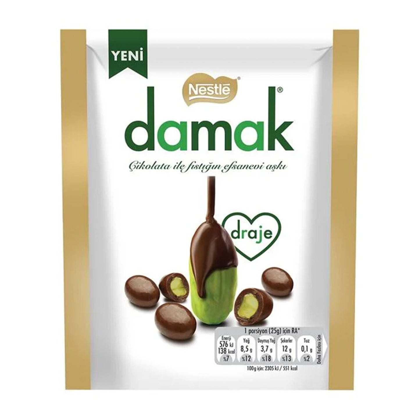 Nestle Damak ChcL Drage 50G