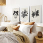 Vintage Rustic Christmas 3 Piece Wall Art Set