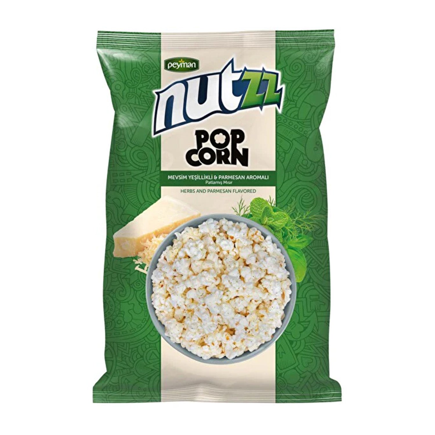 Nutzz Popcorn Parmesan 90G