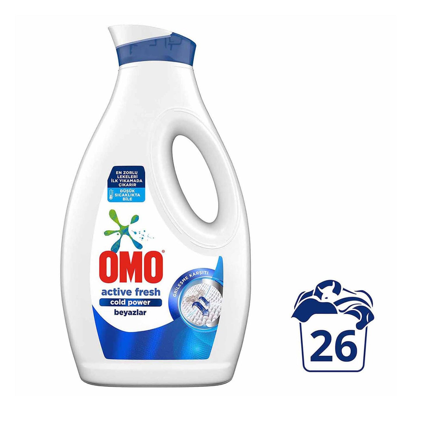Omo Detergent Liquid White 1.69Lt
