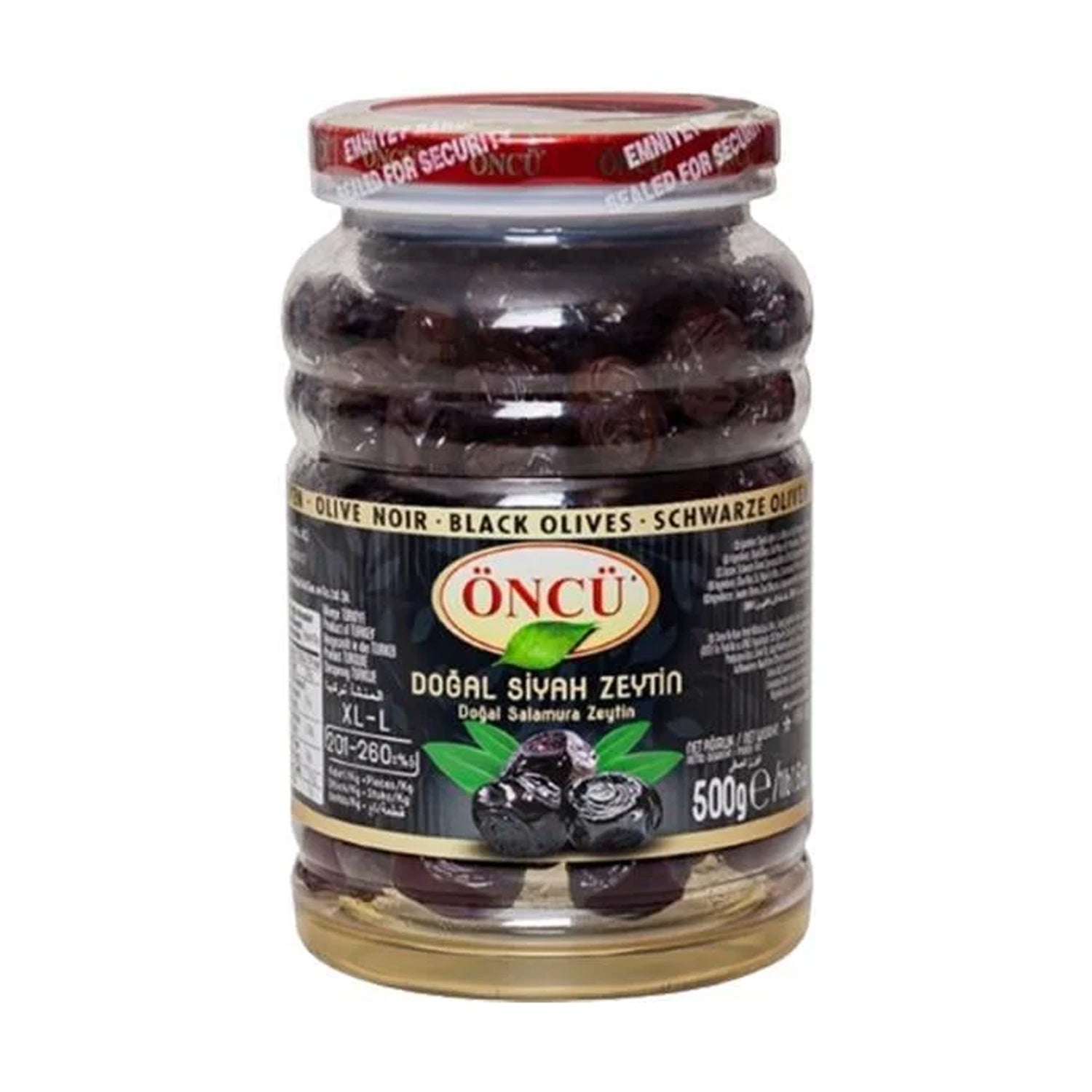 Oncu Black Olives L-Xl 500G