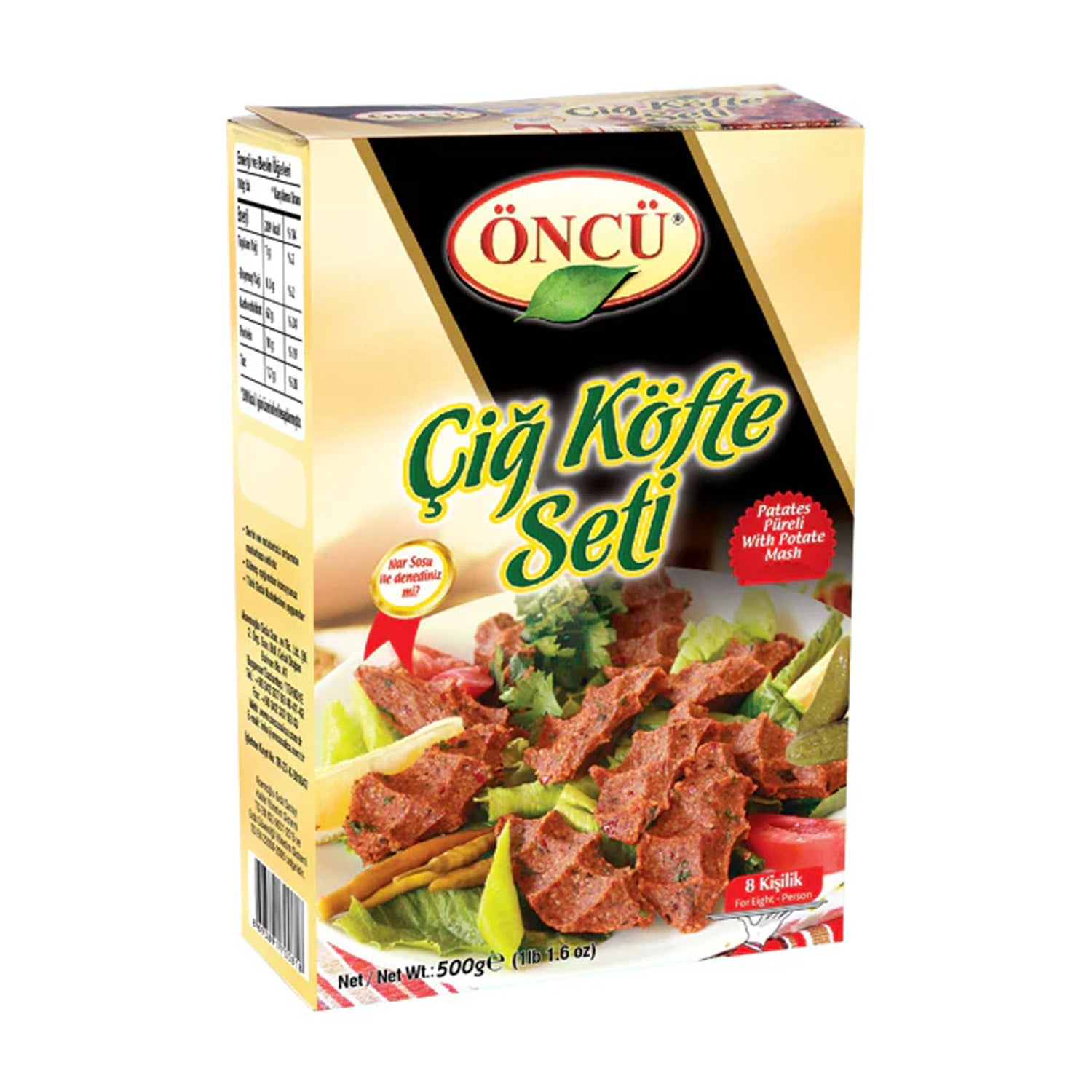 Oncu Cig Kofte With Potato 500 G