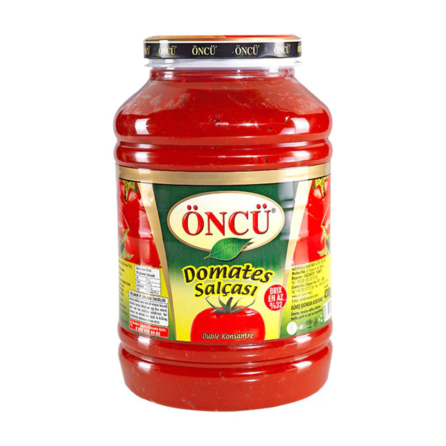 Oncu Tomato Paste 4300 G Pet