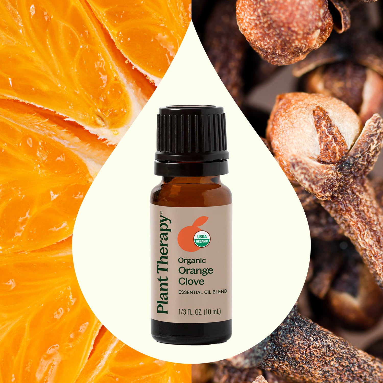 Organic Orange Clove Essential Oil Blend