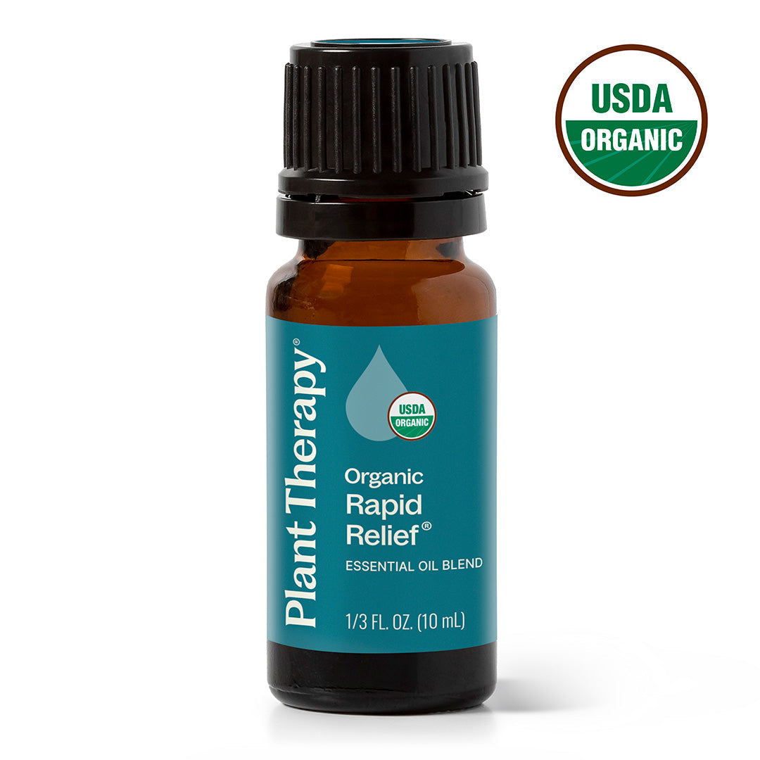 Organic Rapid Relief Essential Oil Blend