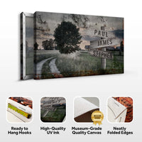 Farmhouse Name Sign