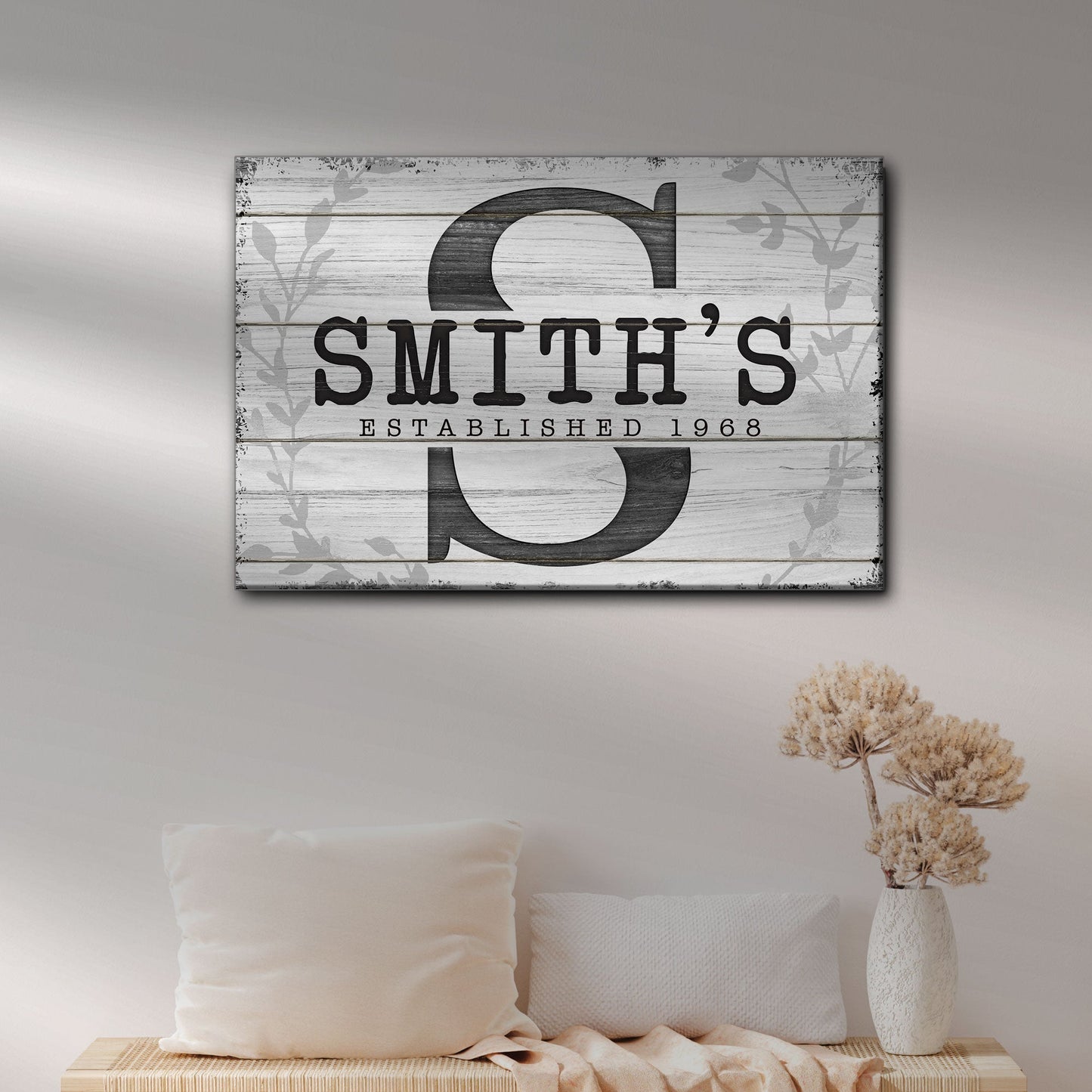 Established Last Name Sign VI