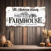 Personalized Farmhouse Sign III
