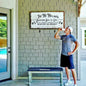 Backyard Bar & Grill Sign