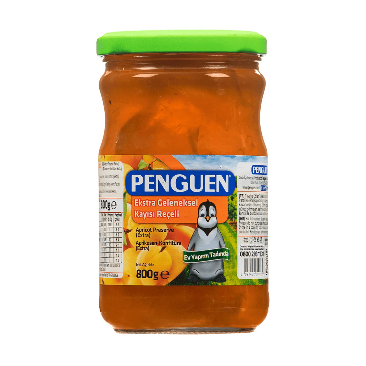 Penguen Jam Apricot 800G