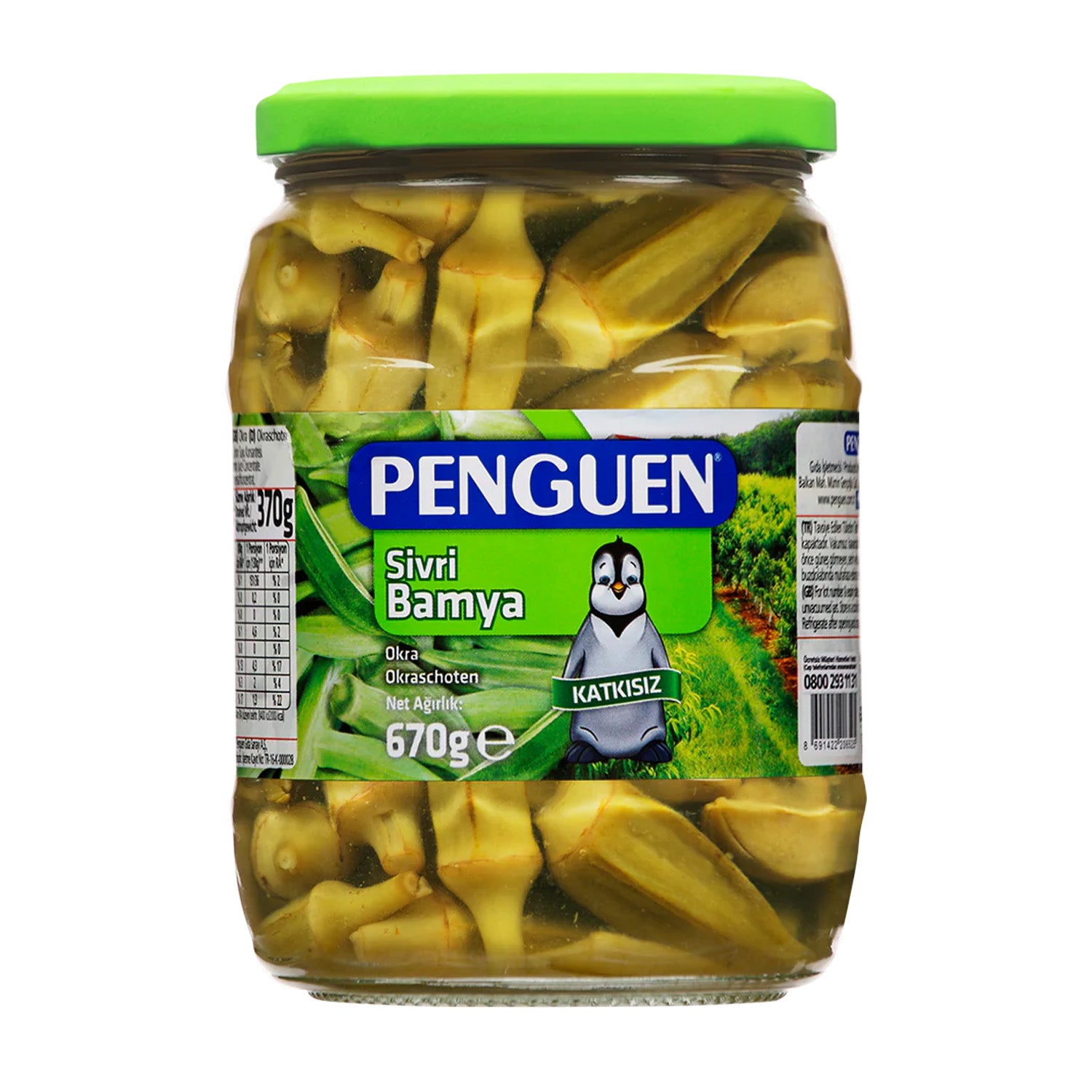Penguen Okra Jar 670G