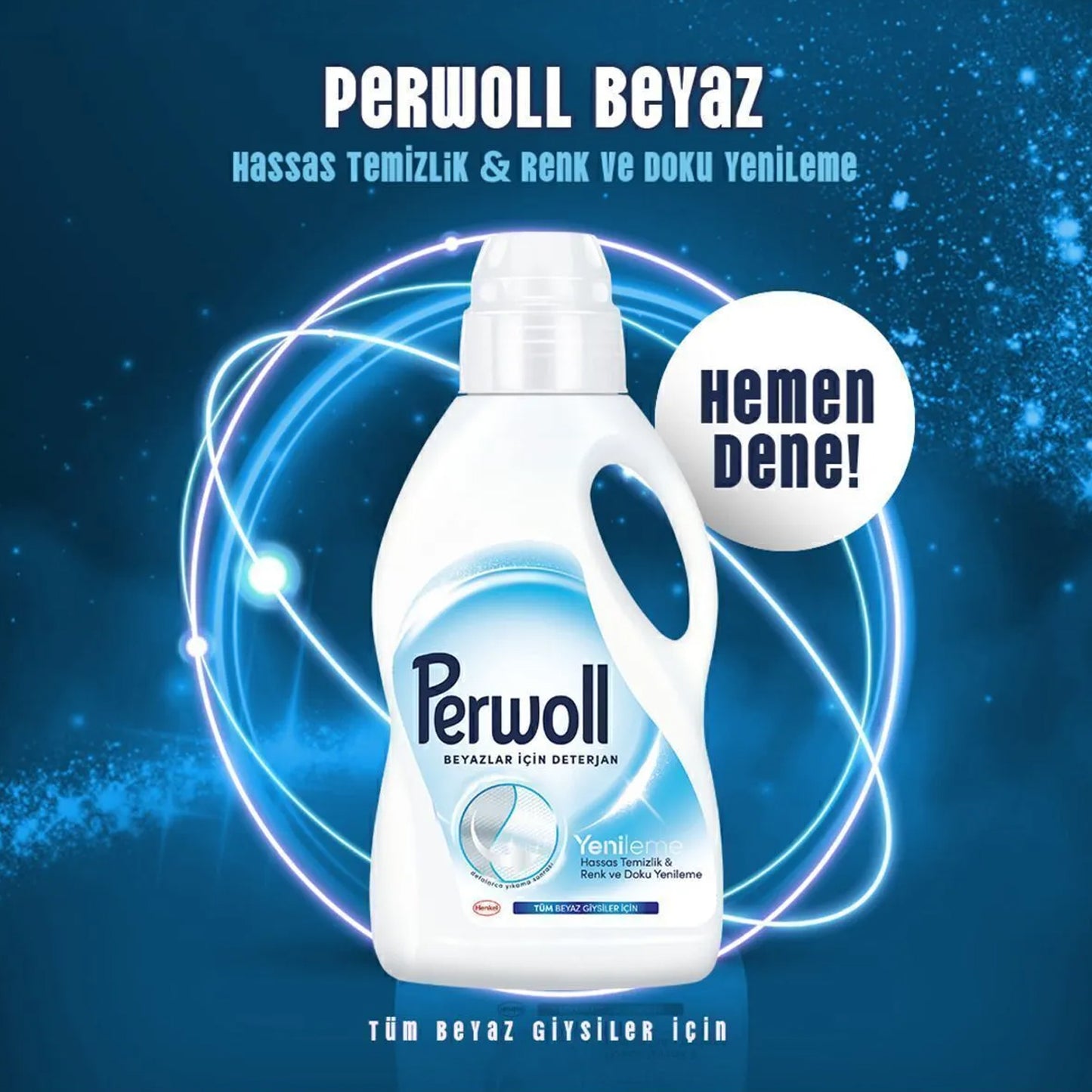Perwoll Liq Detergent White 3L