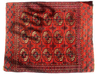 Antique 1920’s Tribal Turkoman Tekke Wedding Rug 3’4” x 4’1”