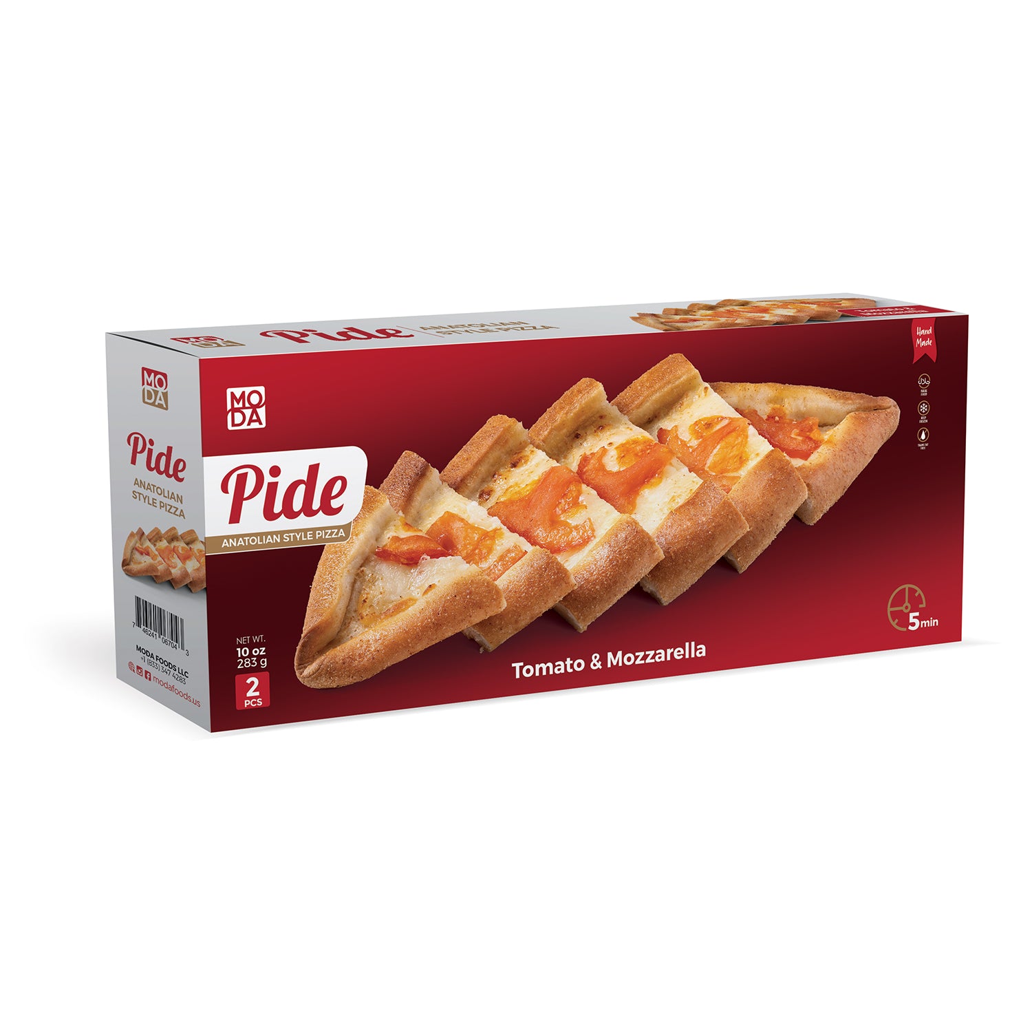 Moda Pide Mozarella&Tomato 135G