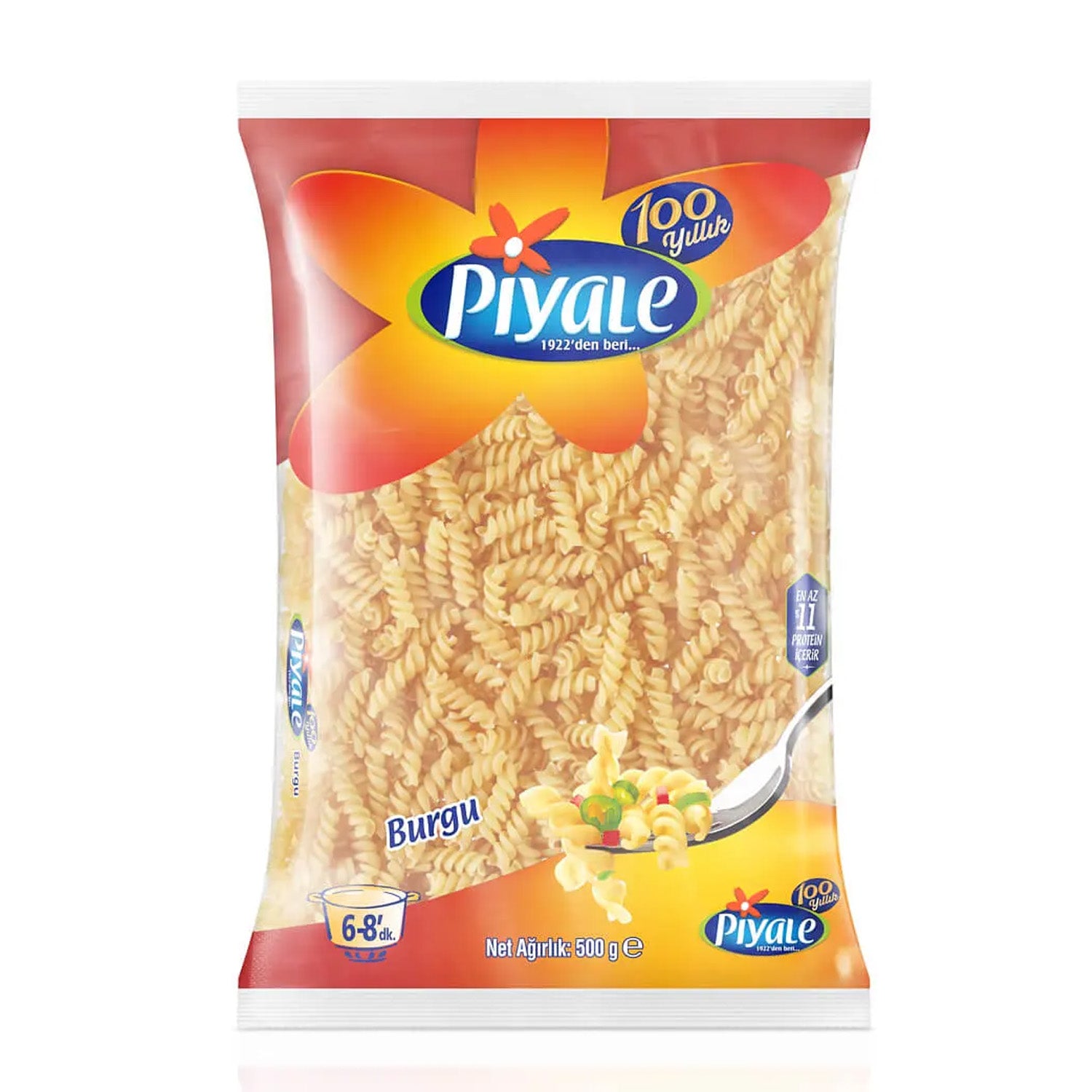 Piyale Fusilli Burgu 500G
